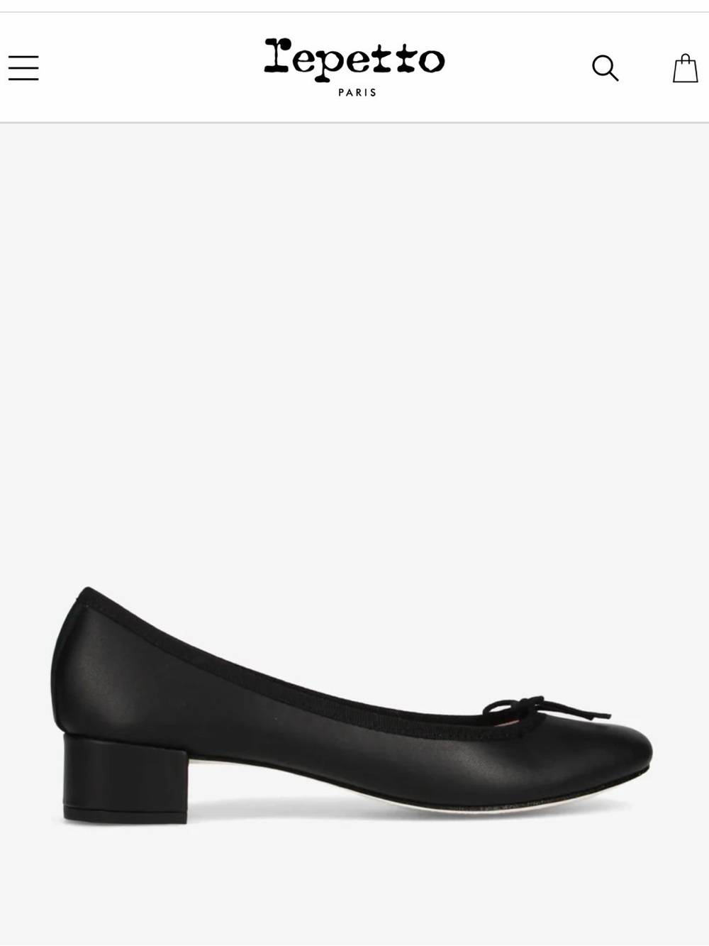 Repetto Black CAMILLE 41 size 9.5-10